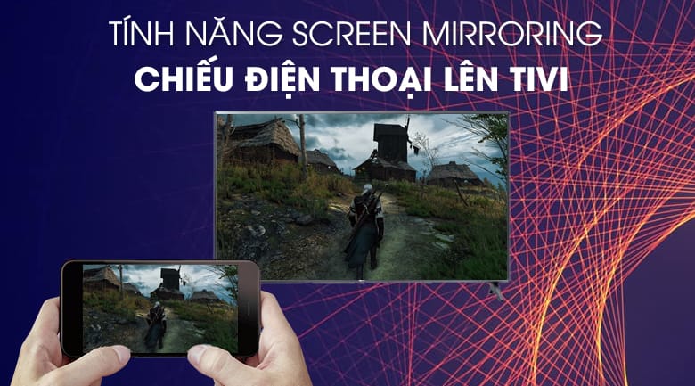 ivi LED LG 43LM5700PTC chiếu màn hình điện thoại