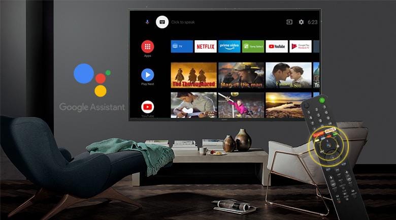 Tivi Sony KD 65X7500H - Android Tivi Sony 4K 65inch điều khiển qua Remote thông minh