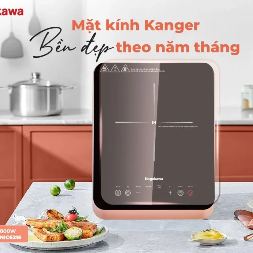 Bếp điện từ 2800W Nagakawa NIC6216