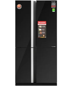 Tủ Lạnh Inverter Sharp- 605 Lít  SJ-FX688VG-BK (4 Cánh) Thái lan