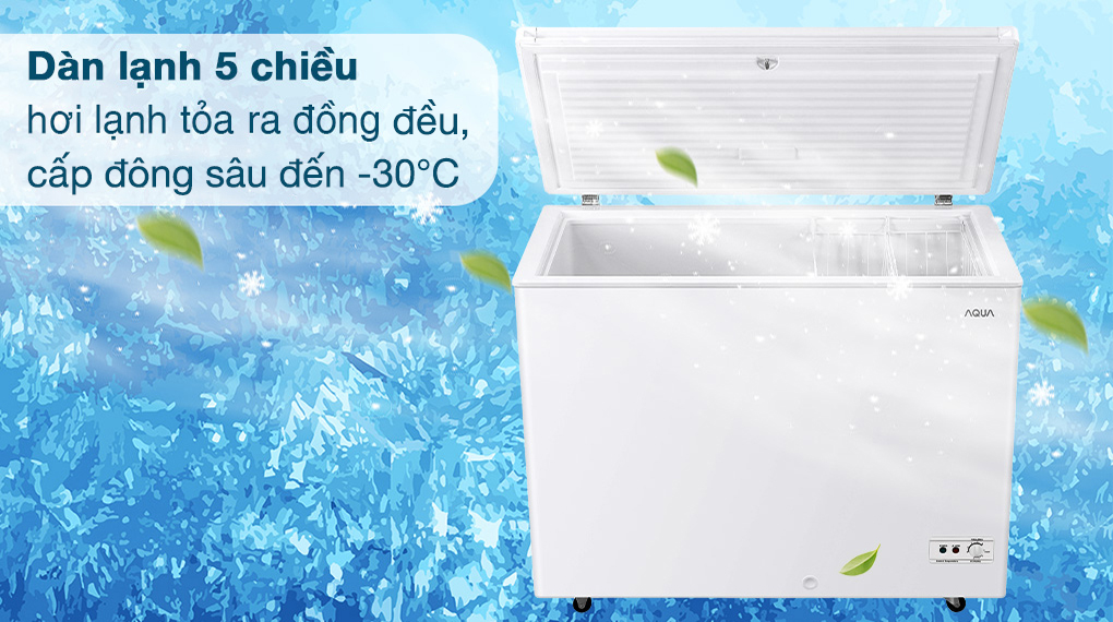 Tủ đông Aqua 251 Lít AQF-C3501S