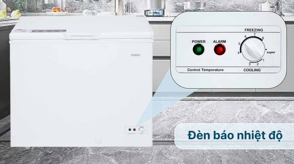 Tủ đông Aqua Inverter 201 lít AQF-C3001EN