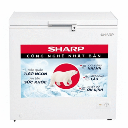Tủ đông Sharp 251 lít FJ-C251V-WH