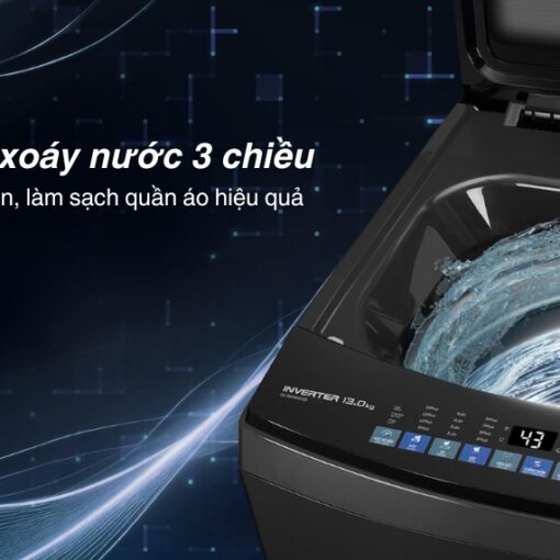 Máy giặt Sharp Inverter cửa trên 13 kg ES-TM130CD-DS