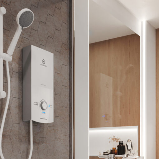 Máy tắm nóng trực tiếp Ariston Aures Premium 4.5P