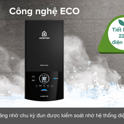 Máy tắm nóng trực tiếp Ariston Aures Top 4.5P