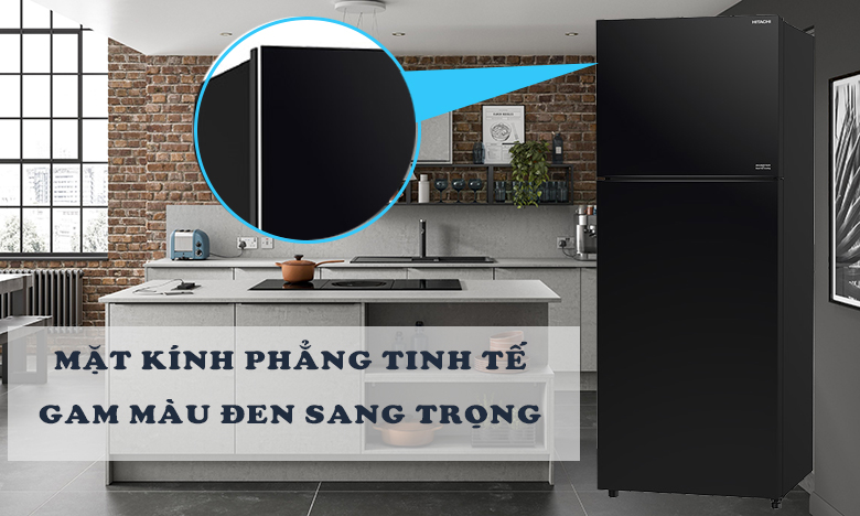 Tủ lạnh Hitachi Inverter 349 lít R-FVY480PGV0 (GBK)