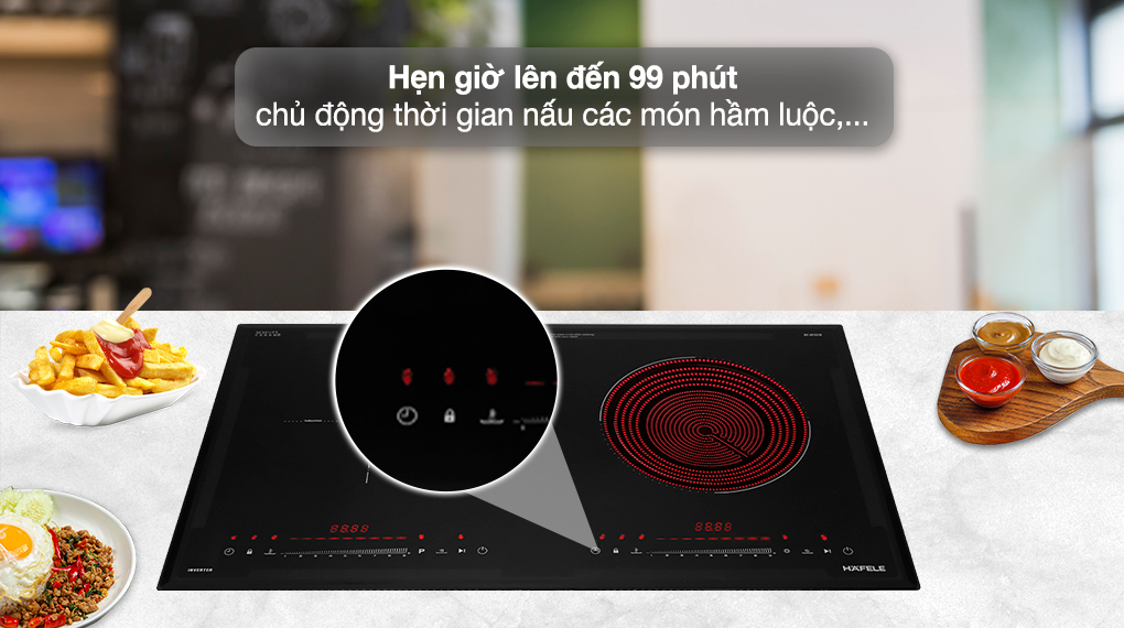 Bếp điện từ hồng ngoại âm Hafele HC-H7321B