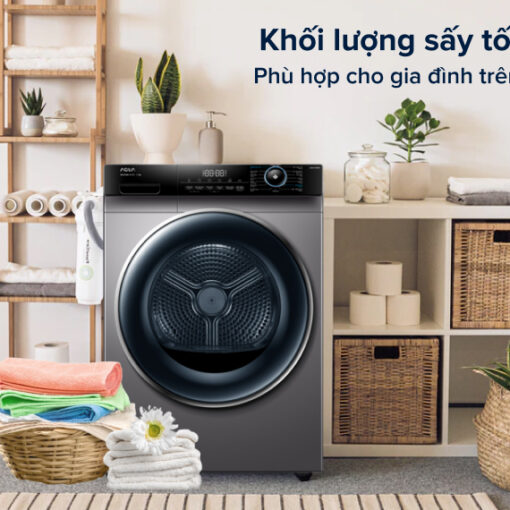 Máy giặt Sấy Aqua Inverter 10kg AQH-H1000JPS Máy giặt Sấy Aqua Inverter 10kg AQH-H1000JPS