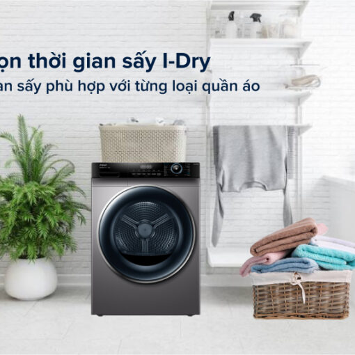 Máy giặt Sấy Aqua Inverter 10kg AQH-H1000JPS