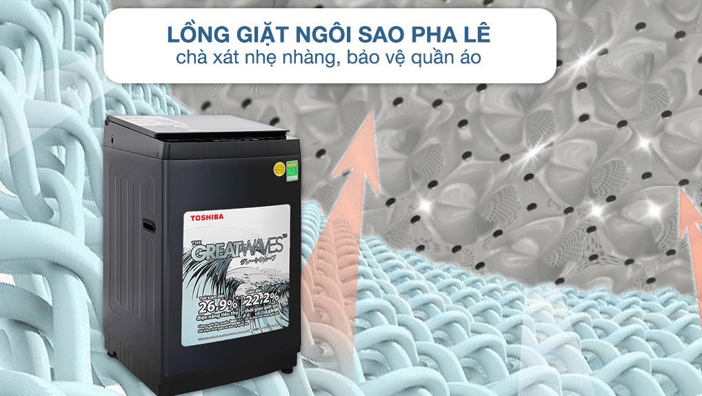 Máy Giặt Toshiba Inverter 10Kg AW-DM1100JV Máy Giặt Toshiba Inverter 10Kg AW-DM1100JV