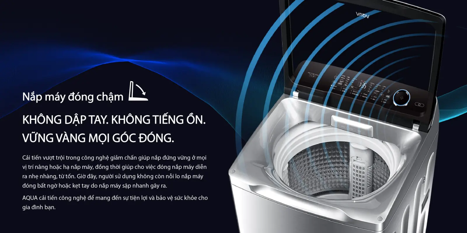 Máy giặt Aqua Lồng Đứng Inverter 15 kg AQW- DR150UGT PS Máy giặt Aqua Lồng Đứng Inverter 15 kg AQW- DR150UGT PS