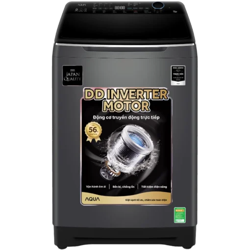 Máy giặt Aqua Lồng Đứng Inverter 15 kg AQW- DR150UGT PS