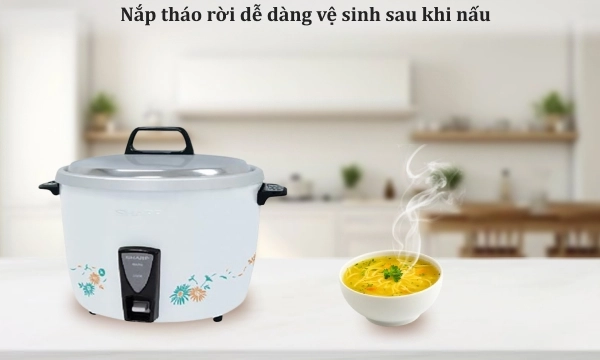 Nồi cơm điện Sharp 3.8 lít KSH-D44V