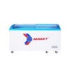 Tủ đông mặt kính cong Sanaky VH-682K 680 lít