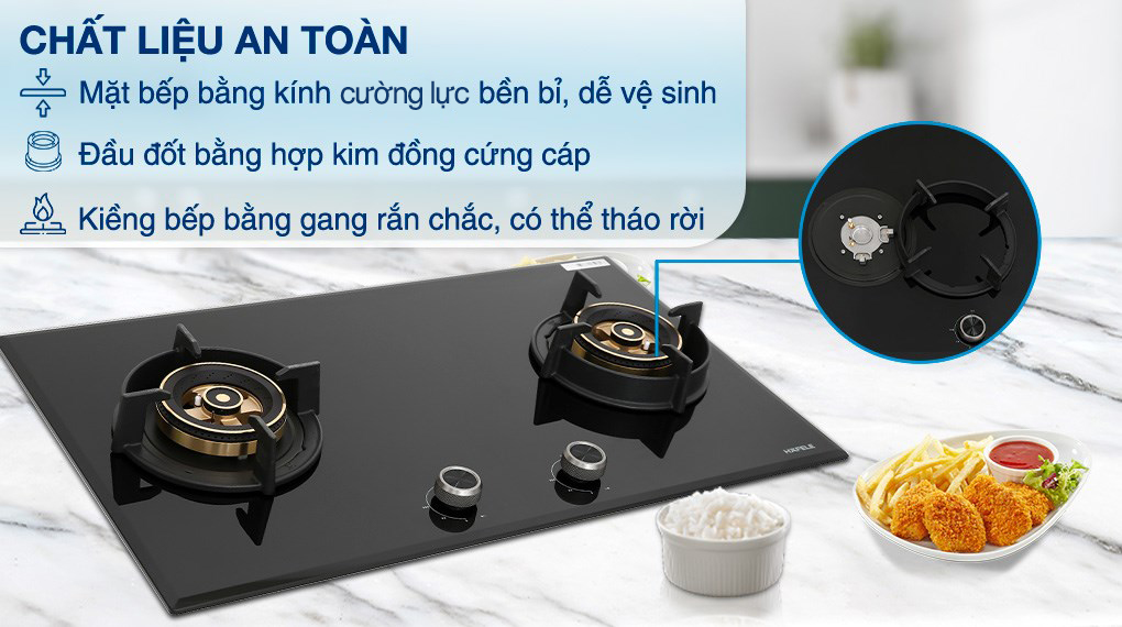 Bếp ga âm Hafele HC-G782B (538.66.507)