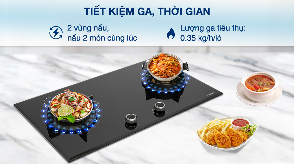 Bếp ga âm Hafele HC-G782B (538.66.507)