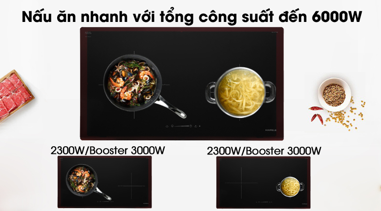 Bếp từ đôi Hafele HC-I772D (536.61.645)