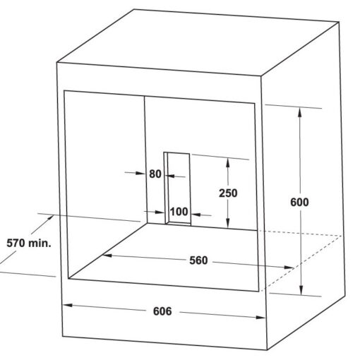Lò nướng âm tủ Hafele HO-6T70A (538.01.441)
