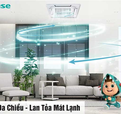 Máy lạnh âm trần Hisense 2 HP AUC-18CR4RMJA