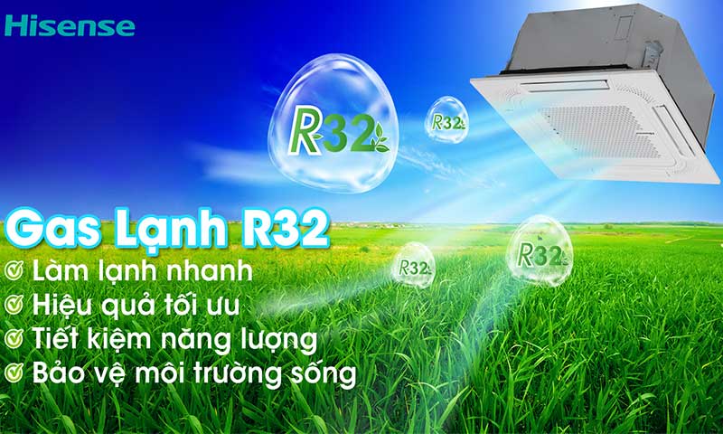 Máy lạnh âm trần Hisense 2 HP AUC-18CR4RMJA