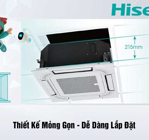 Máy lạnh âm trần Hisense 2 HP AUC-18CR4RMJA