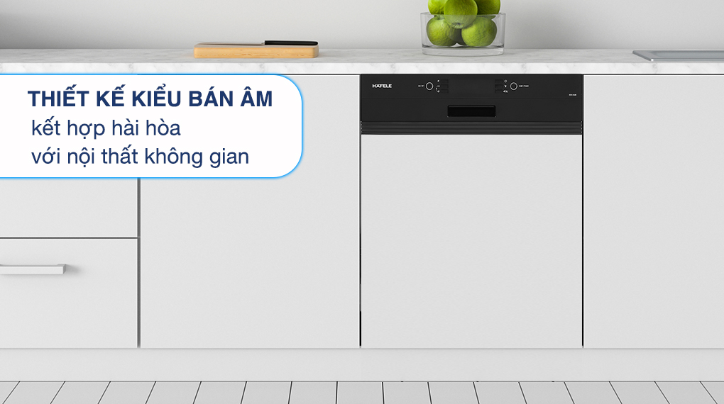 Máy rửa chén bán âm Hafele HDW-HI60B (533.23.210)