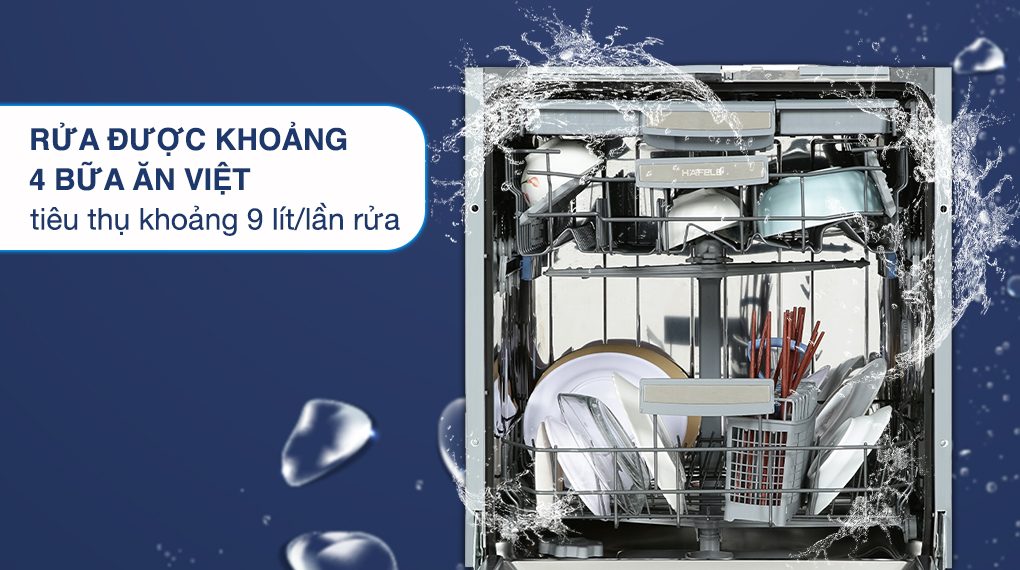 Máy rửa chén bán âm Hafele HDW-HI60B (533.23.210)