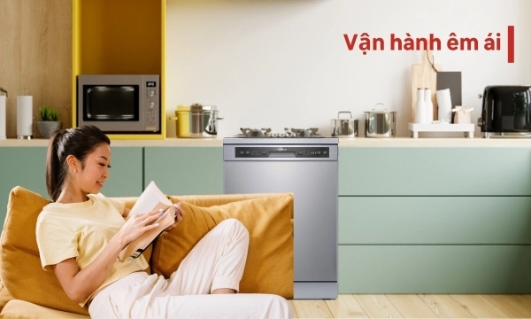 Máy rửa chén độc lập Hafele HDW-F60G (535.29.590) rửa sạch hiệu quả, vận hành êm, thiết kế gọn đẹp. Mua ngay hôm nay nhận ưu đãi hấp dẫn!