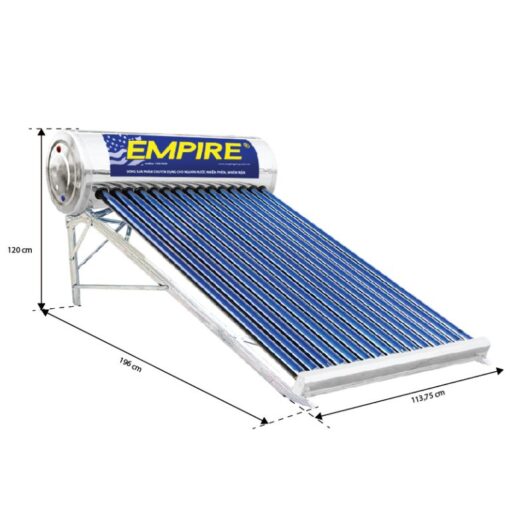 Máy nước nóng năng lượng mặt trời Empire 140 lít E-PPR-PG 12