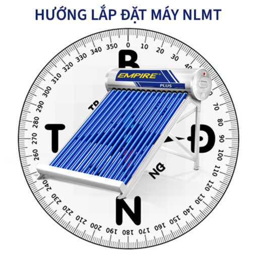 Máy nước nóng năng lượng mặt trời Empire 160 lít - Plus E-304PG16