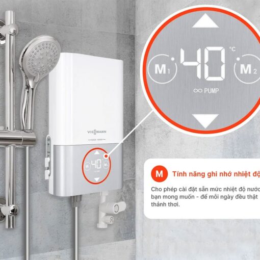 Máy tắm nóng trực tiếp Viessmann Vitowell Easy Deluxe D1 45-V