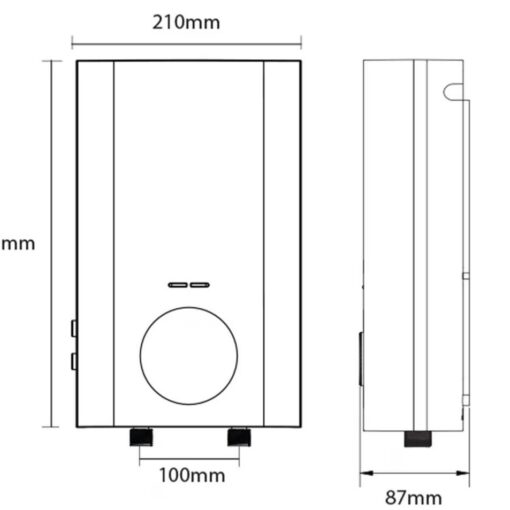 Máy tắm nóng trực tiếp Viessmann Vitowell Easy Deluxe D1 45-V