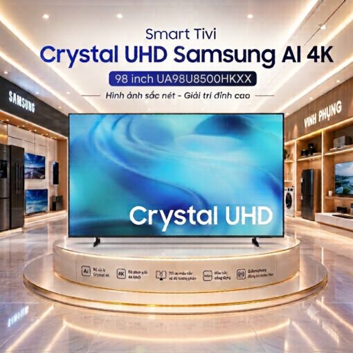 Smart Tivi Crystal UHD Samsung AI 4K 98 inch UA98U8500HKXX