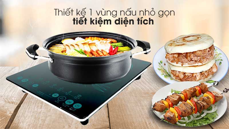 BẾP ĐIỆN TỪ EASY COOKING SUPOR SDHCB11TVN-GR