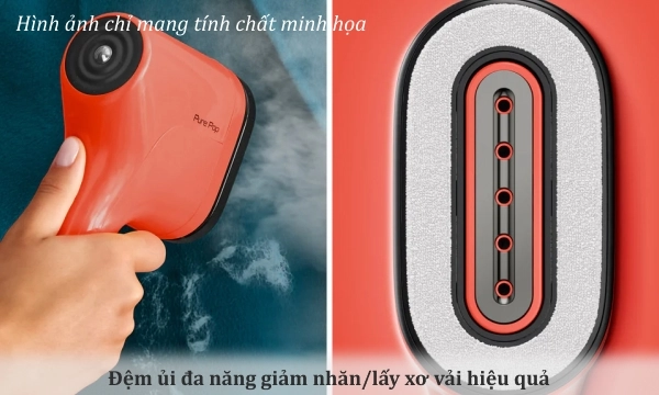 Bàn ủi hơi nước cầm tay Tefal DT2022E1 Cam