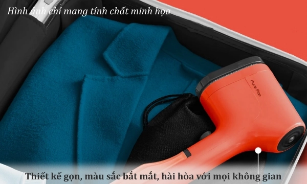 Bàn ủi hơi nước cầm tay Tefal DT2022E1 Cam