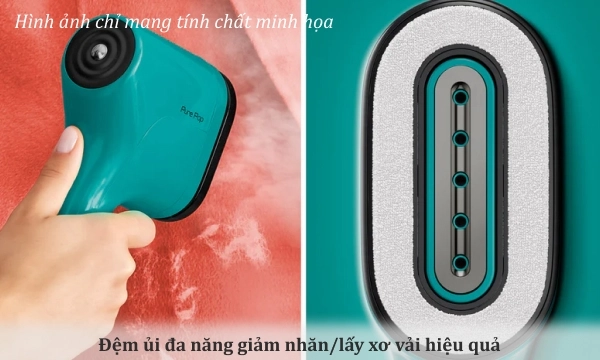 Bàn ủi hơi nước cầm tay Tefal DT2024E1 Xanh Lơ