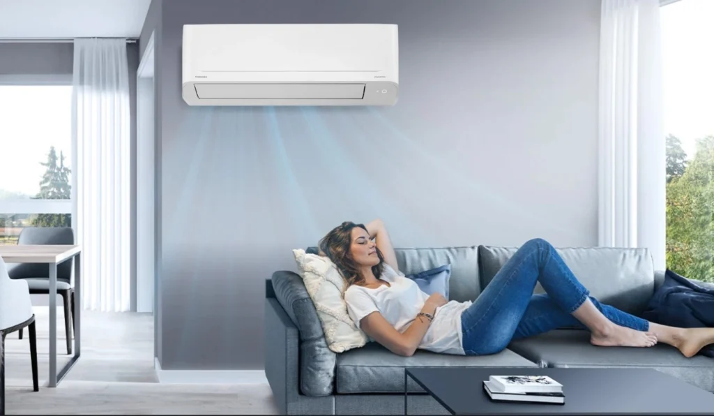 Máy lạnh Toshiba inverter 2hp RAS-H18P2KCVG-V