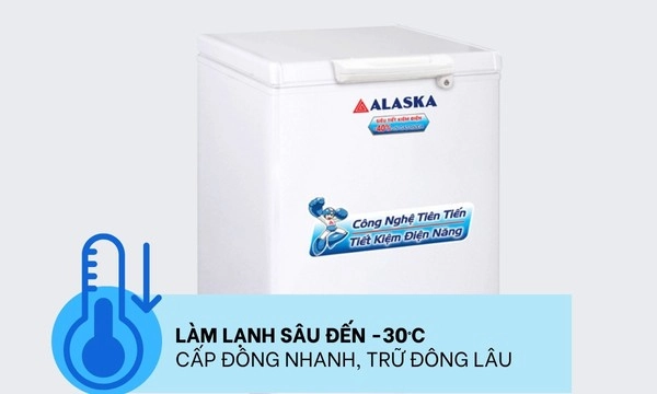 Tủ đông Alaska 103 lít BD-150