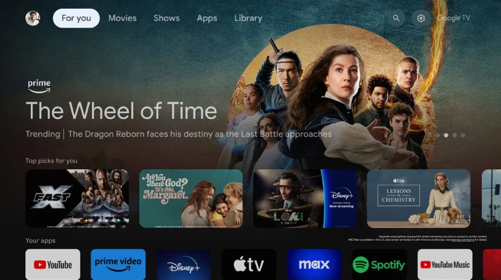 Google Tivi TCL AI 4K 75 inch 75P6K