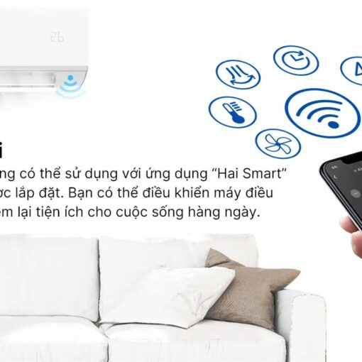 Máy lạnh AQUA Kết Nối Wifi -Inverter 1 HP AQA-RUV10RB2