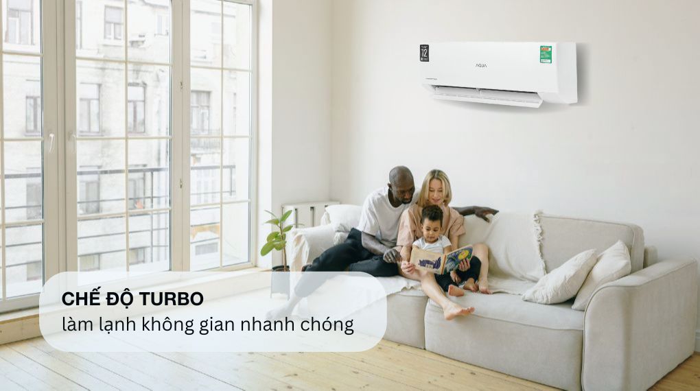 MÁY LẠNH AQUA 1HP INVERTER WIFI AQA-RV10QA5