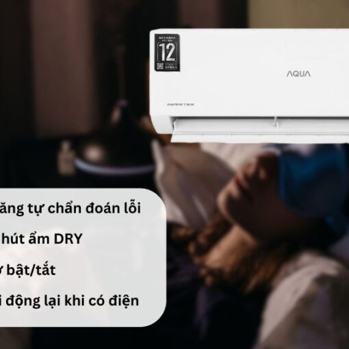 Máy lạnh Aqua inverter 1.5HP AQA-RV13ME
