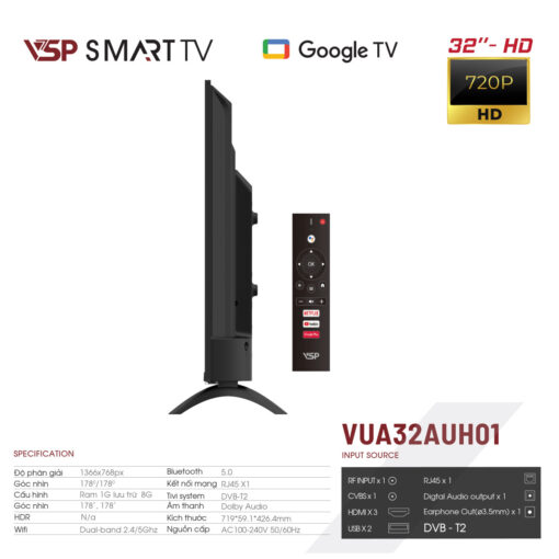 TiVi VSP Smart HD 32 inch VUA32AUH01