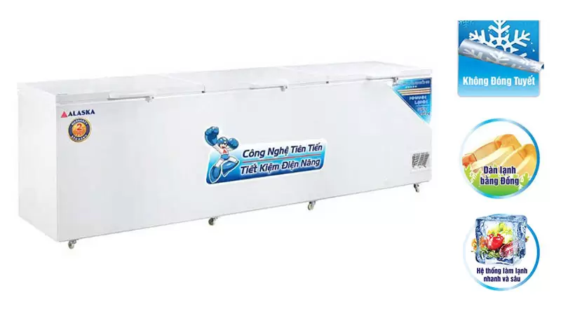 Tủ đông Alaska 1288 lít HB-1500C