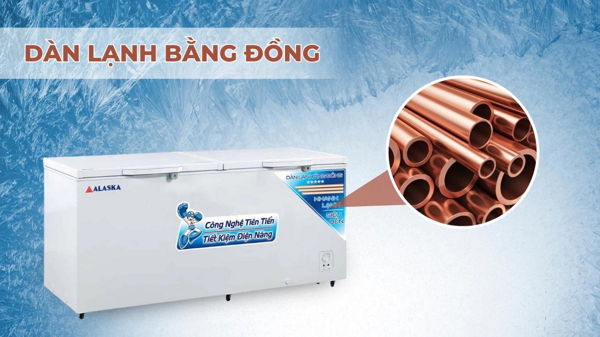 Tủ đông Alaska 890 lít HB-890C Tủ đông Alaska 890 lít HB-890C