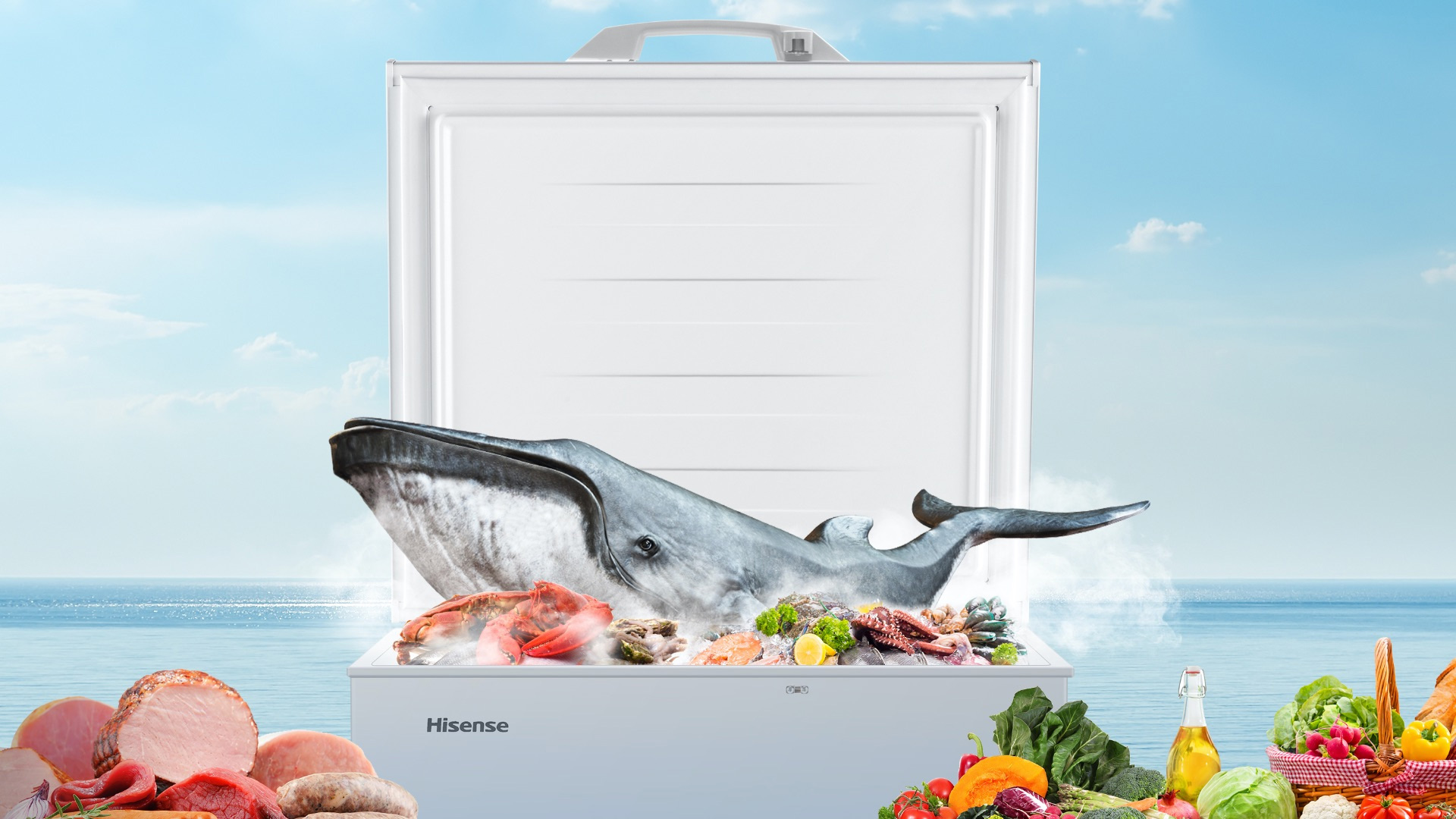 Tủ đông Hisense 420 lít FC520D4EWC1