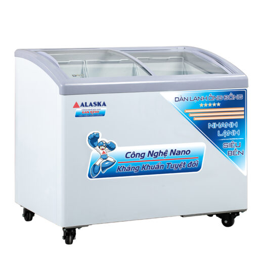 Tủ đông nắp kính Alaska 300 lít KC-210C