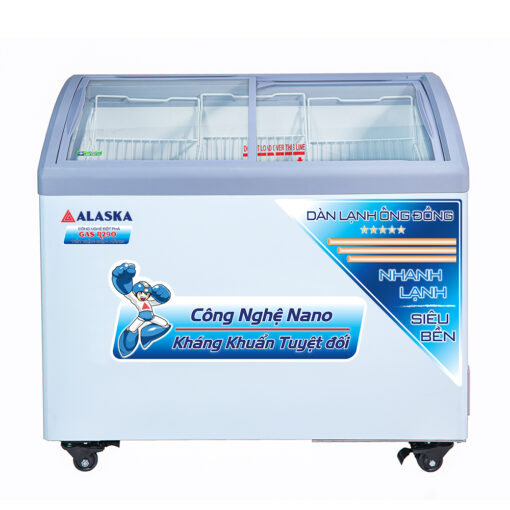 Tủ đông nắp kính Alaska 300 lít KC-210C